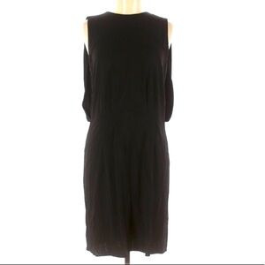 L’AGENCE sleeveless drape open back mini 8 women’s classic little black